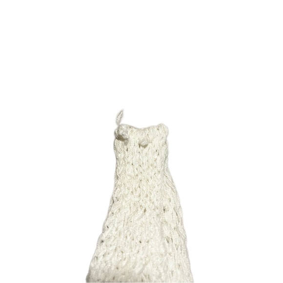 Sincerely Jules - Neutral Heart Cream Colored Knit Tank Top - Picture 6 of 8